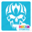 Picture of Tribal Evil Skull - Vinyl Stencil -131
