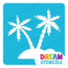 Picture of Palm Trees - Vinyl Stencil -149