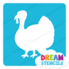 Picture of Turkey - Vinyl Stencil -156
