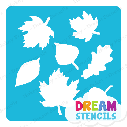 Picture of Tree Leaves  - Vinyl Stencil -160