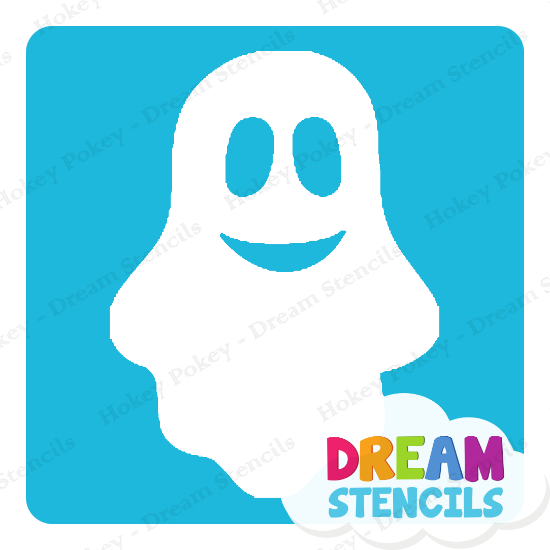 Picture of Friendly Ghost  - Vinyl Stencil -168