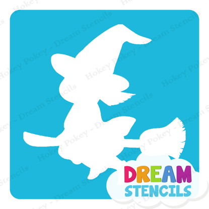 Picture of Little Witch - Vinyl Stencil - 188