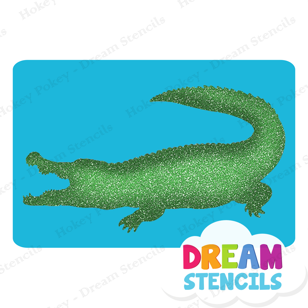 Picture of Alligator  - Vinyl Stencil - 1