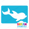 Picture of Baby Dolphin  - Vinyl Stencil -3