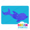 Picture of Baby Dolphin  - Vinyl Stencil -3