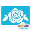 Picture of Blooming Rose - Vinyl Stencil - 51