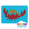 Picture of Pirate Crab - Vinyl Stencil -138