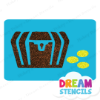 Picture of Pirate Treasure - Vinyl Stencil -139
