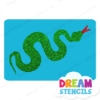Picture of Crawling Snake - Vinyl Stencil -146