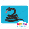 Picture of Hissing Snake - Vinyl Stencil -147