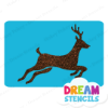 Picture of Running Deer   - Vinyl Stencil -208