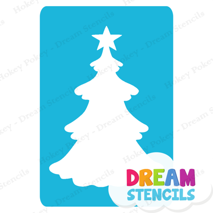 Picture of Christmas Tree - Vinyl Stencil - 23