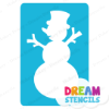 Picture of Snowman - Vinyl Stencil - 28