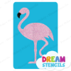 Picture of Flamingo  - Vinyl Stencil - 57