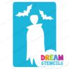Picture of Flying Dracula  - Vinyl Stencil - 173