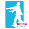 Picture of Walking Zombie - Vinyl Stencil - 176