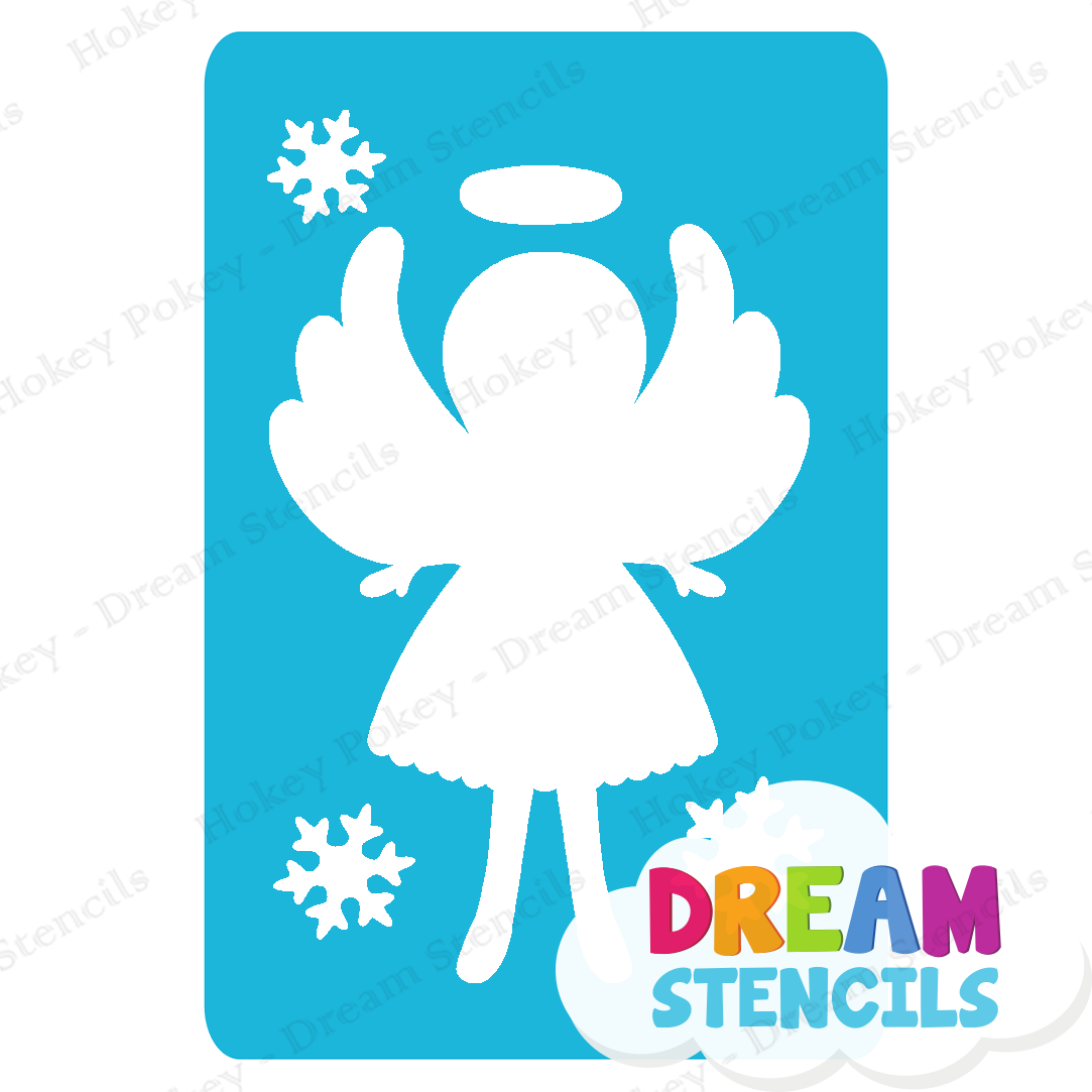 Picture of Christmas Angel - Vinyl Stencil - 216