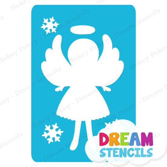 Picture of Christmas Angel - Vinyl Stencil - 216