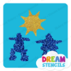 Picture of Inukshuks with Sun - Vinyl Stencil - 228