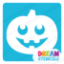 Picture of Pumpkin Cute Face - Vinyl Stencil - 240