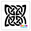 Picture of Celtic Knot - Vinyl Stencil - 272