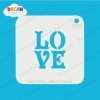 Picture of Love  - Mylar Stencil - 256