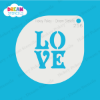 Picture of Love  - Mylar Stencil - 256