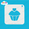 Picture of Cupcake - Mylar Stencil - 257