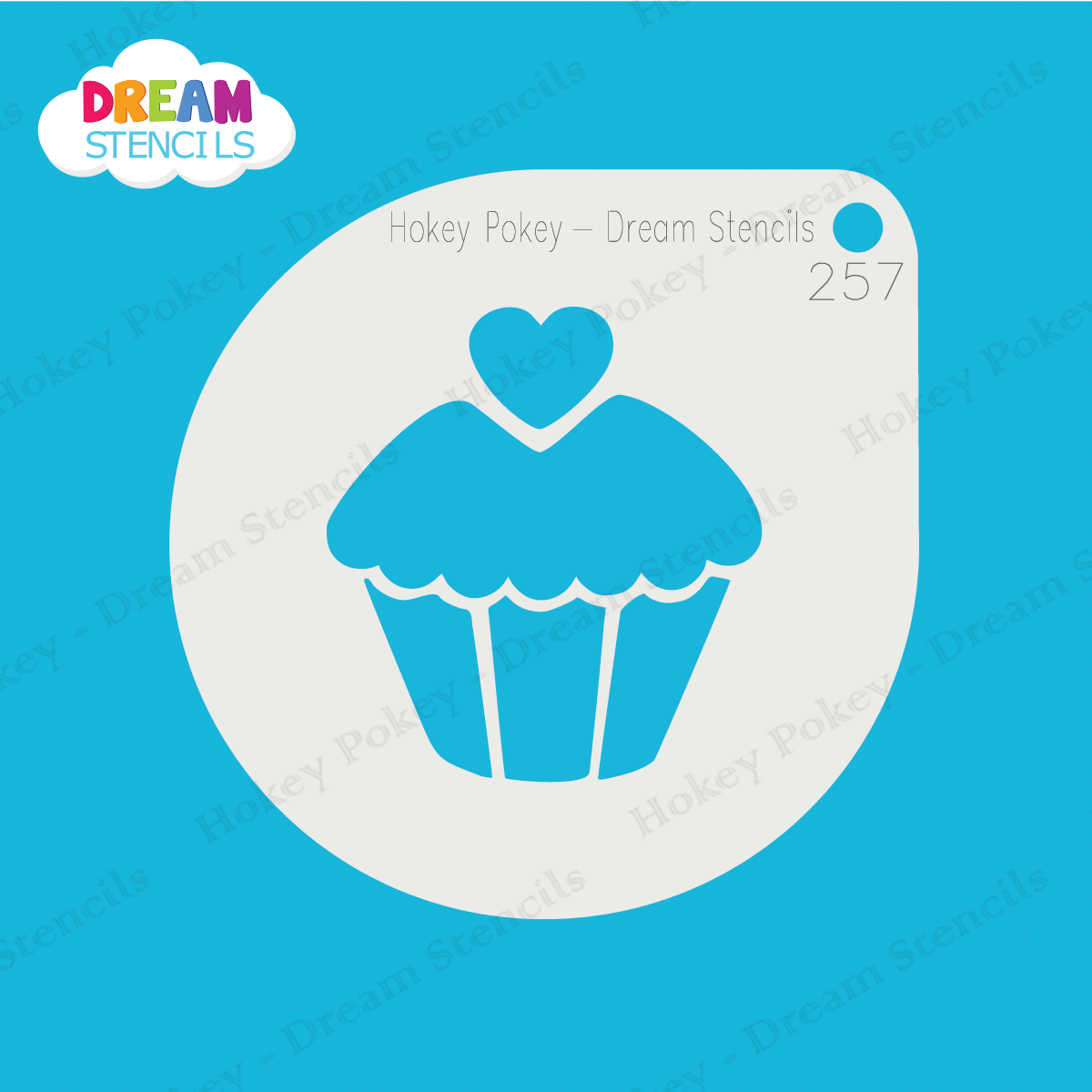 Picture of Cupcake - Mylar Stencil - 257