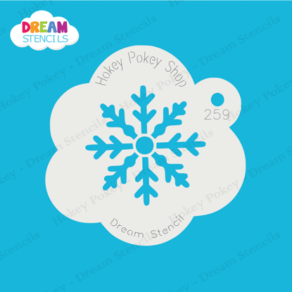 Picture of Snowflake - Mylar Stencil - 259