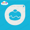 Picture of Sufganiyot Doughnut - Mylar Stencil - 262