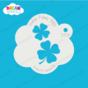 Picture of Two Lucky Four-Leaf Clovers - Mylar Stencil - 265