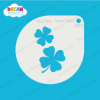 Picture of Two Lucky Four-Leaf Clovers - Mylar Stencil - 265