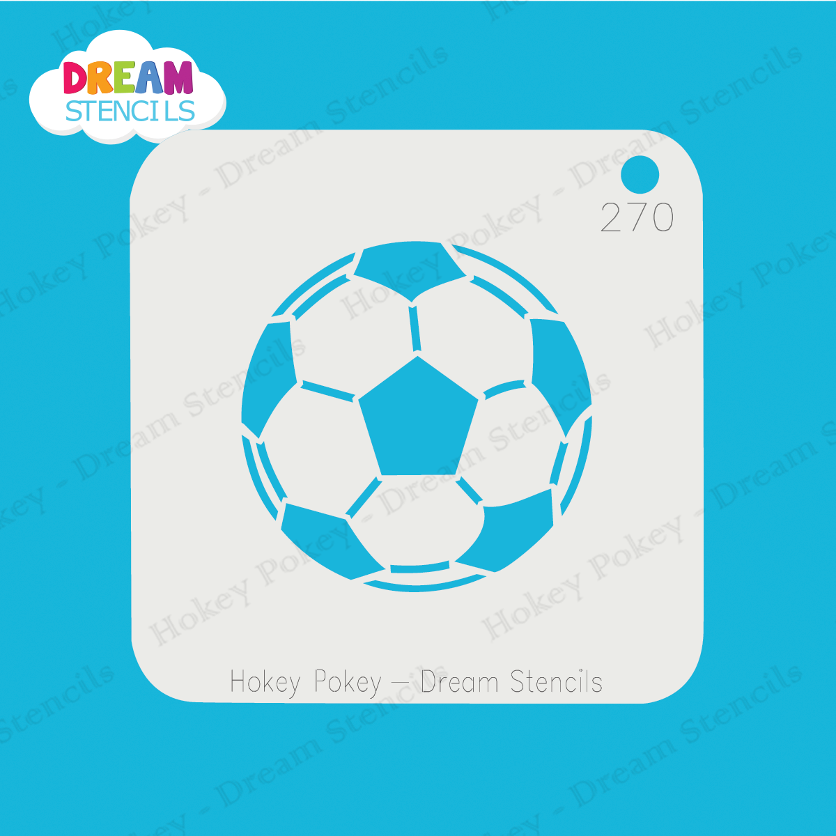 Picture of Soccer Ball - Mylar Stencil - 270