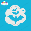 Picture of Cascading Bats - Mylar Stencil - 274