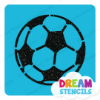 Picture of Soccer Ball  - Vinyl Stencil - 279