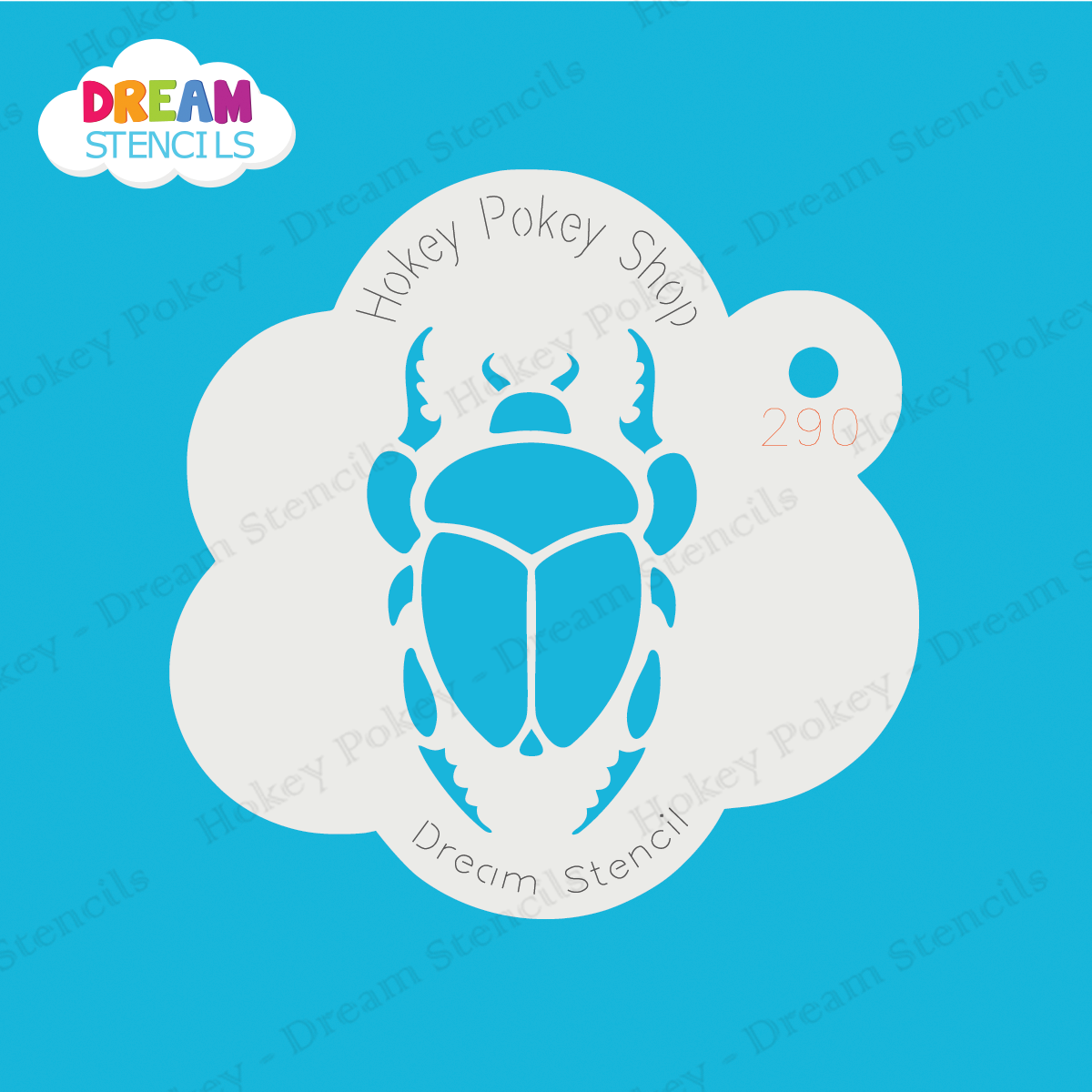 Picture of Beetle Mylar Stencil - 290
