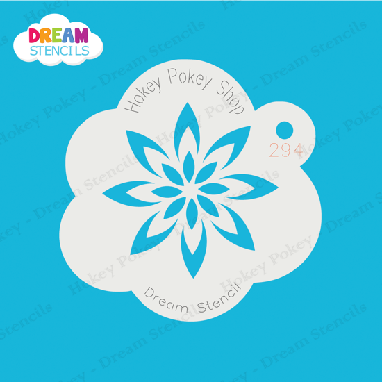 Picture of Frost Flower - Mylar Stencil - 294
