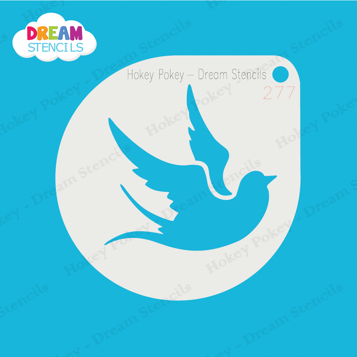 Picture of Swallow - Mylar Stencil - 277