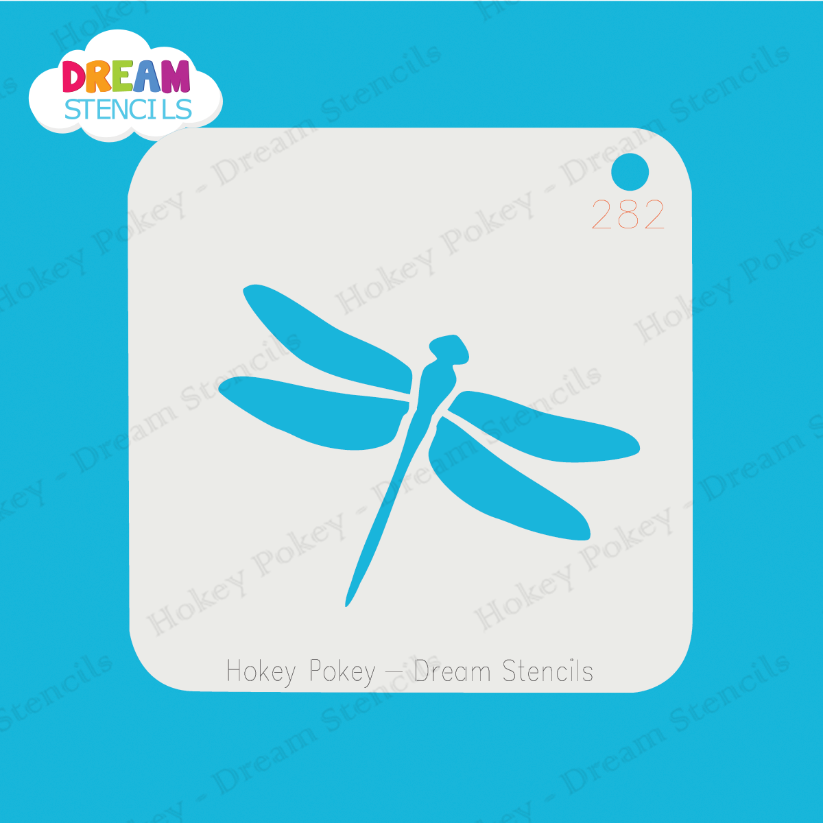 Picture of Dragonfly Mylar Stencil - 282