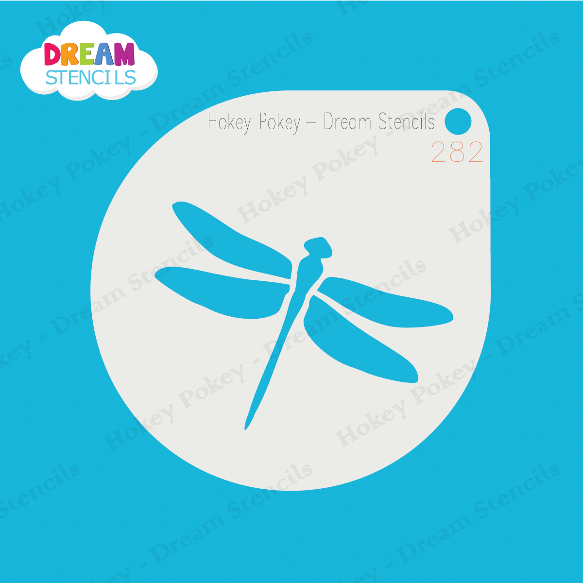 Picture of Dragonfly Mylar Stencil - 282