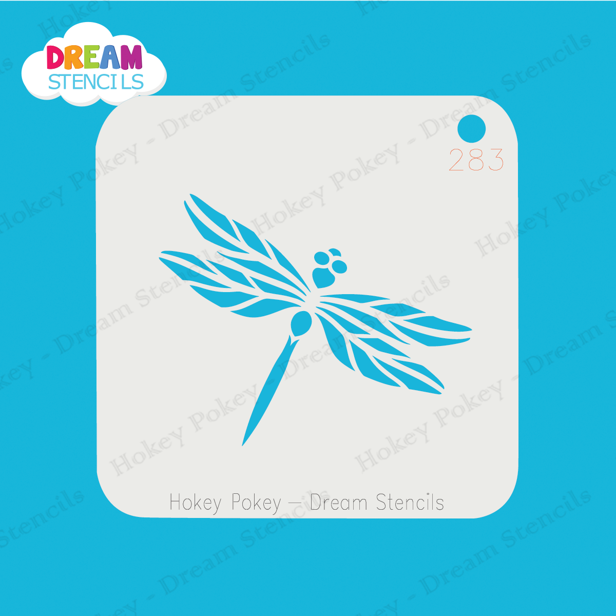 Picture of Fancy Dragonfly Mylar Stencil - 283