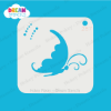 Picture of Pretty Butterfly Mylar Stencil - 287