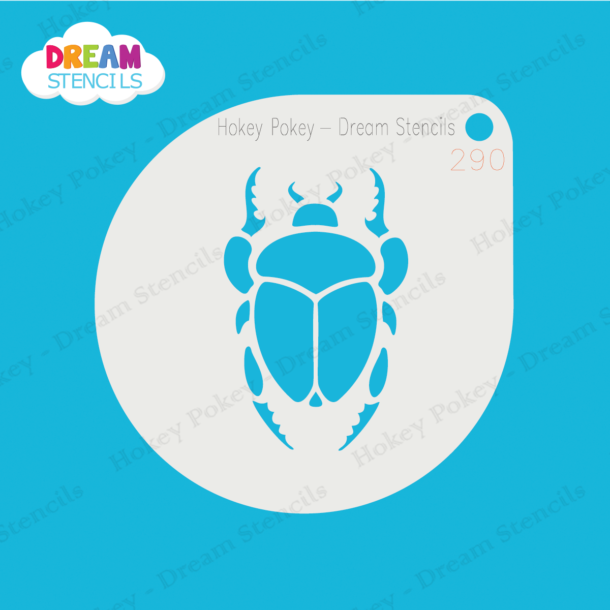 Picture of Beetle Mylar Stencil - 290