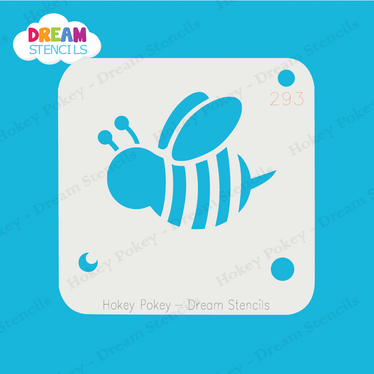Picture of Bumble Bee Mylar Stencil - 293