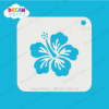 Picture of Tropical Hibiscus - Mylar Stencil - 296