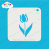Picture of Tulip Flower - Mylar Stencil - 300