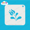 Picture of Fantasy Flower - Mylar Stencil - 302