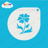 Picture of Heart Flower - Mylar Stencil - 305