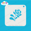 Picture of Tear Drop Flower - Mylar Stencil - 306